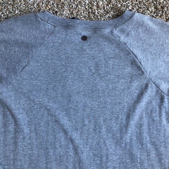 Gaiam Sweater Womens Medium Gray Pullover Long Sleeve Casual Zipper Lightweight - Picture 6 of 12